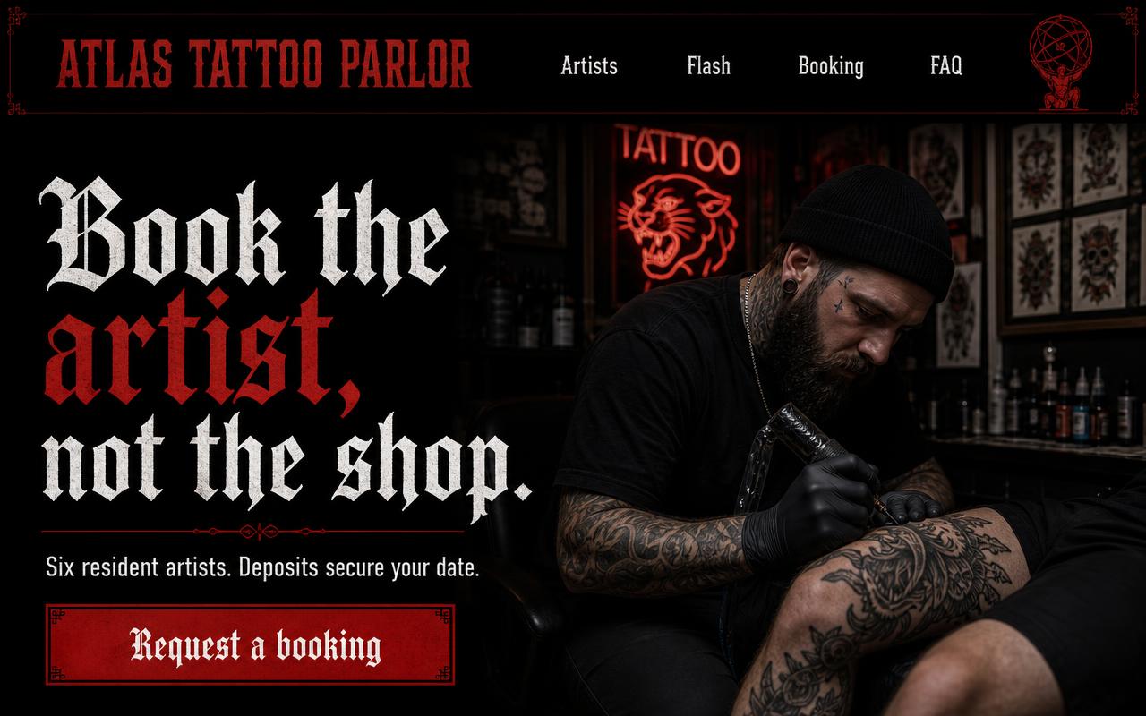 Atlas Tattoo — Tattoo studio